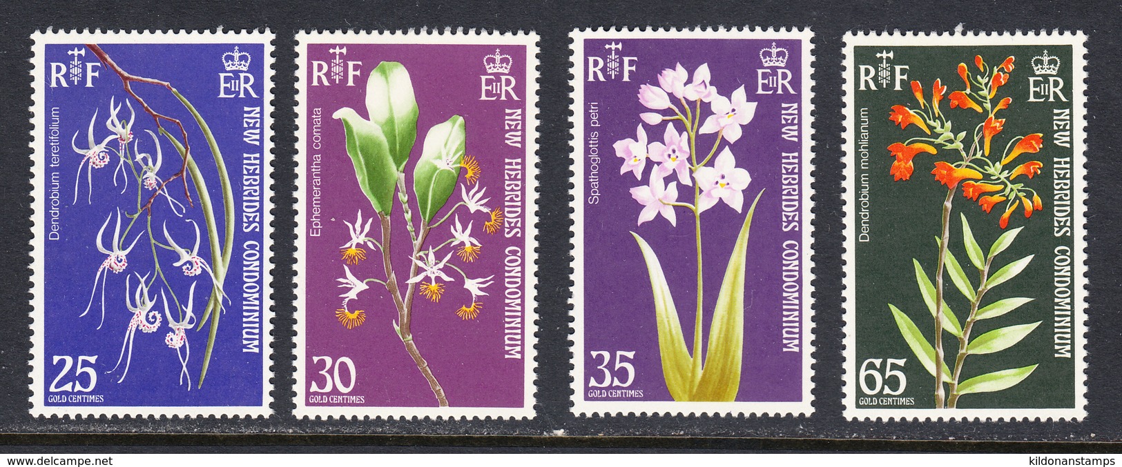 New Hebrides 1973, Mint No Hinge, Sc# 312-315, SG 174-177 - Unused Stamps
