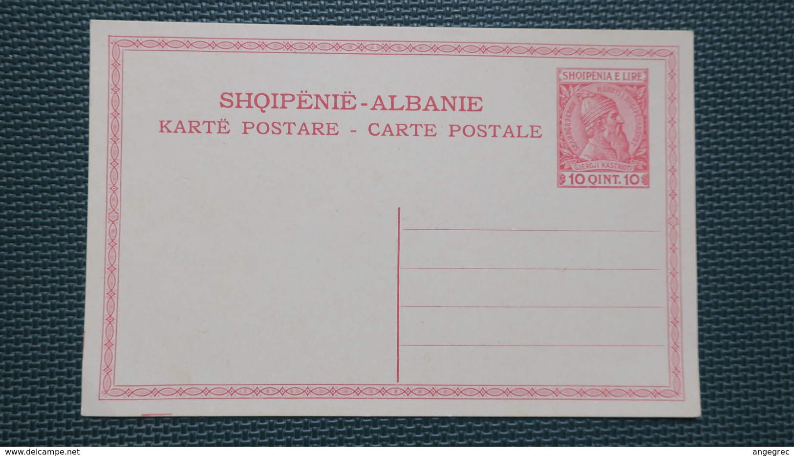 Albanie Entier Postal Neuf , Albania Postal Stationary Unused - Albanie