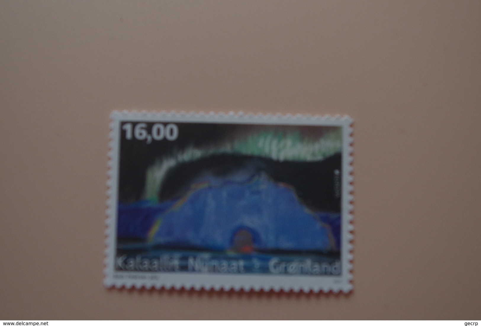 2-275 Europa 2017  Greenland Groenland Polaire Pole Nord Arctic Arctique Artica Aurore Boréale Chateau De Glace Castle - 2016