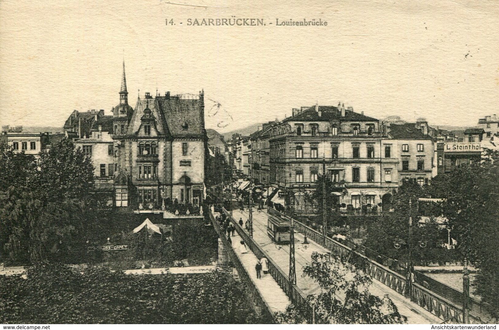 Saarbrücken - Louisenbrücke (001365) - Saarbrücken