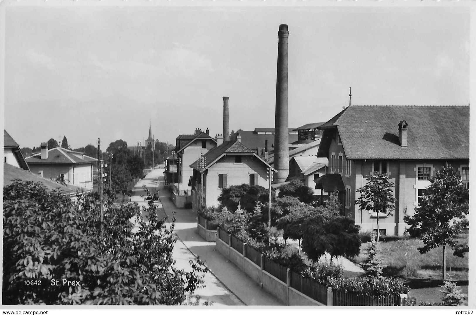 ST.PREX &rarr; Alte Dorfstrasse / Vieille Rue Du Village, Ca.1950 - Saint-Prex