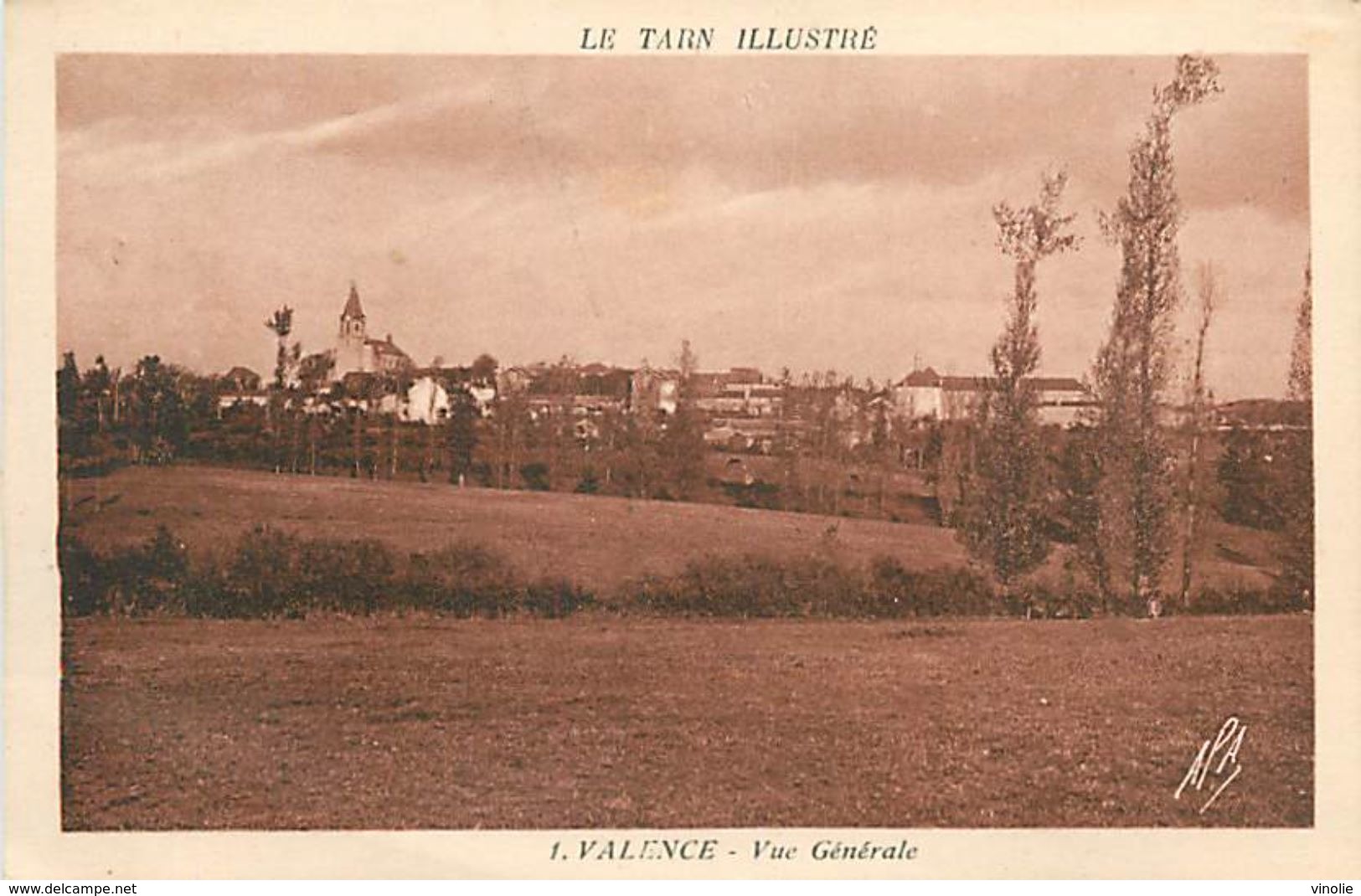 PIE 17-GAN-6113  : VALENCE - Valence D'Albigeois