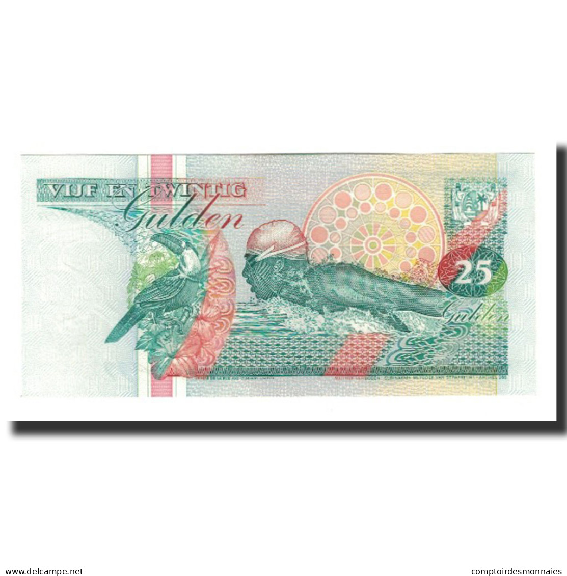 Billet, Surinam, 25 Gulden, 1991-07-09, KM:138a, NEUF - Surinam