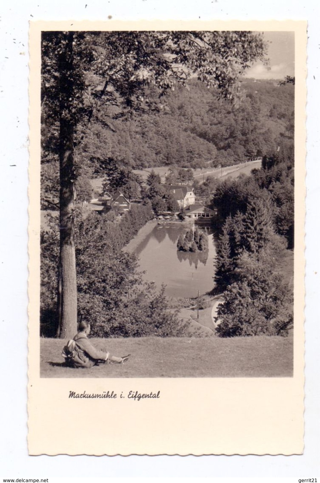 5632 WERMELSKIRCHEN - DABRINGHAUSEN, Markusmühle Im Eifgental, 1954 - Wermelskirchen