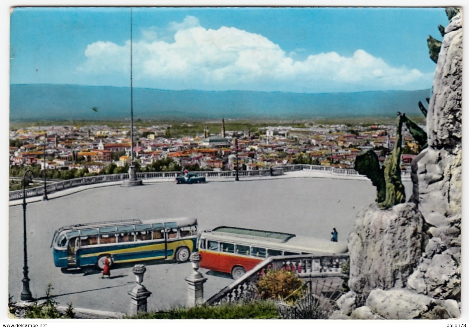 VICENZA - PIAZZALE DELLA VITTORIA - 1961 - BUS - AUTOBUS & PULLMAN - Autobus & Pullman