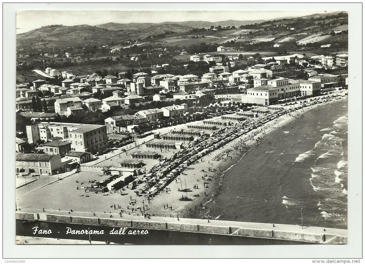 FANO - PANORAMA DALL'AEREO VIAGGIATA  FG - Fano