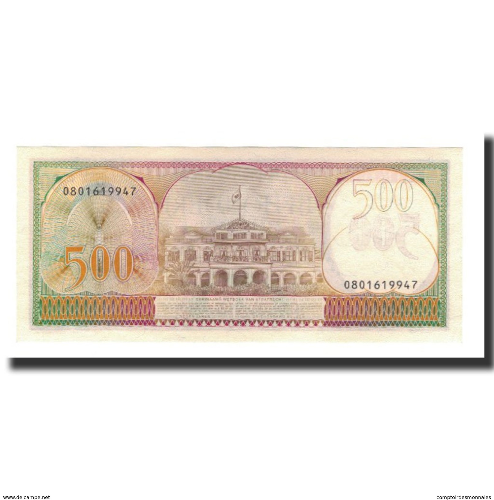 Surinam, 500 Gulden, 1982-04-01, KM:129, NEUF - Surinam