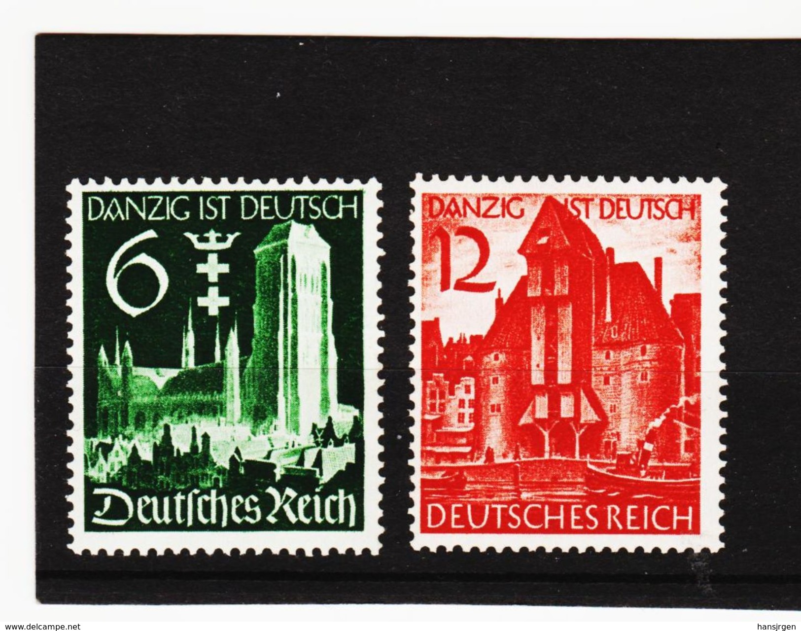 MAG1054  DEUTSCHES REICH 1939  MICHL 714/15  ** Postfrisch Siehe ABBILDUNG - Ungebraucht