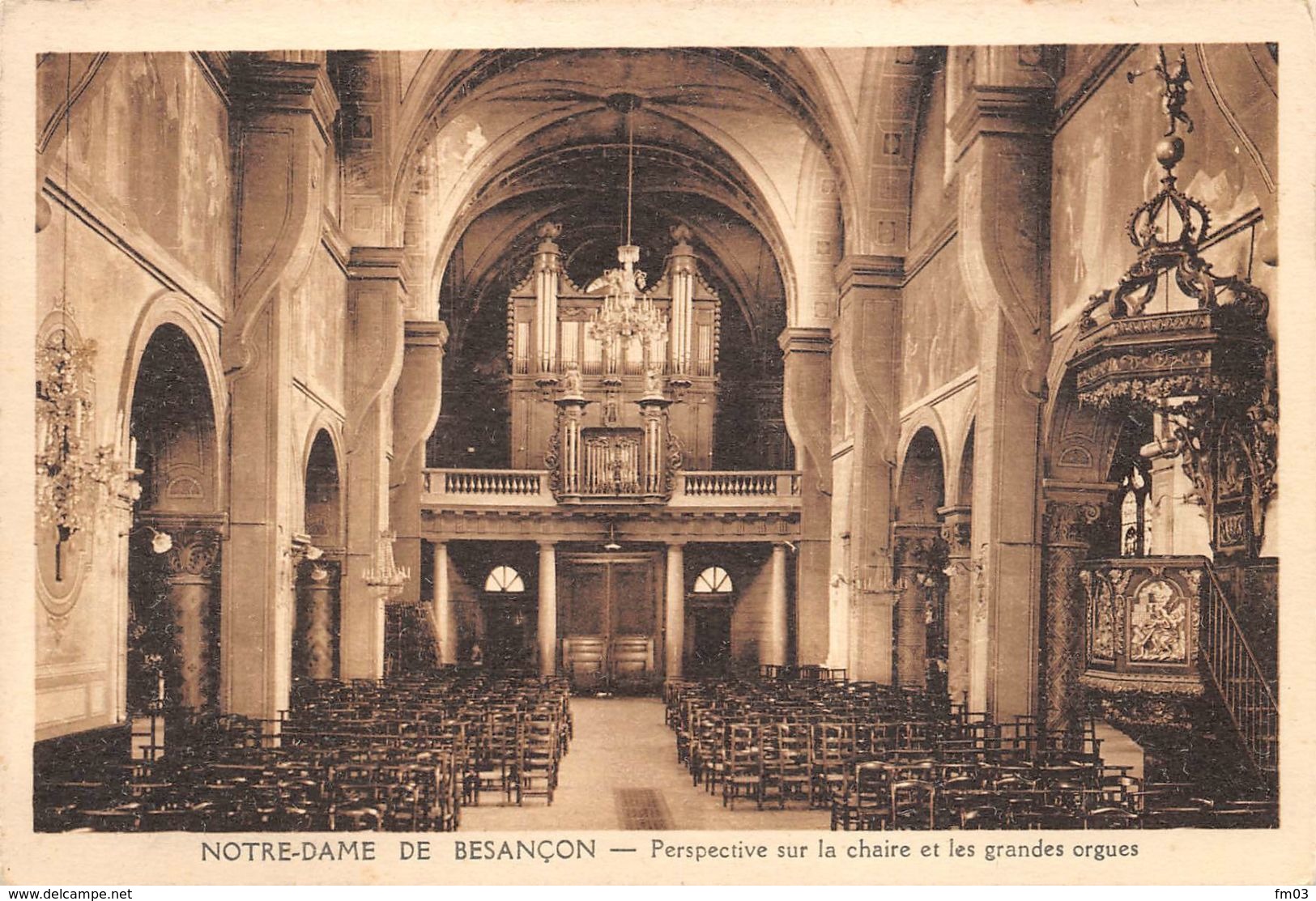Besançon Orgues Notre Dame - Besancon