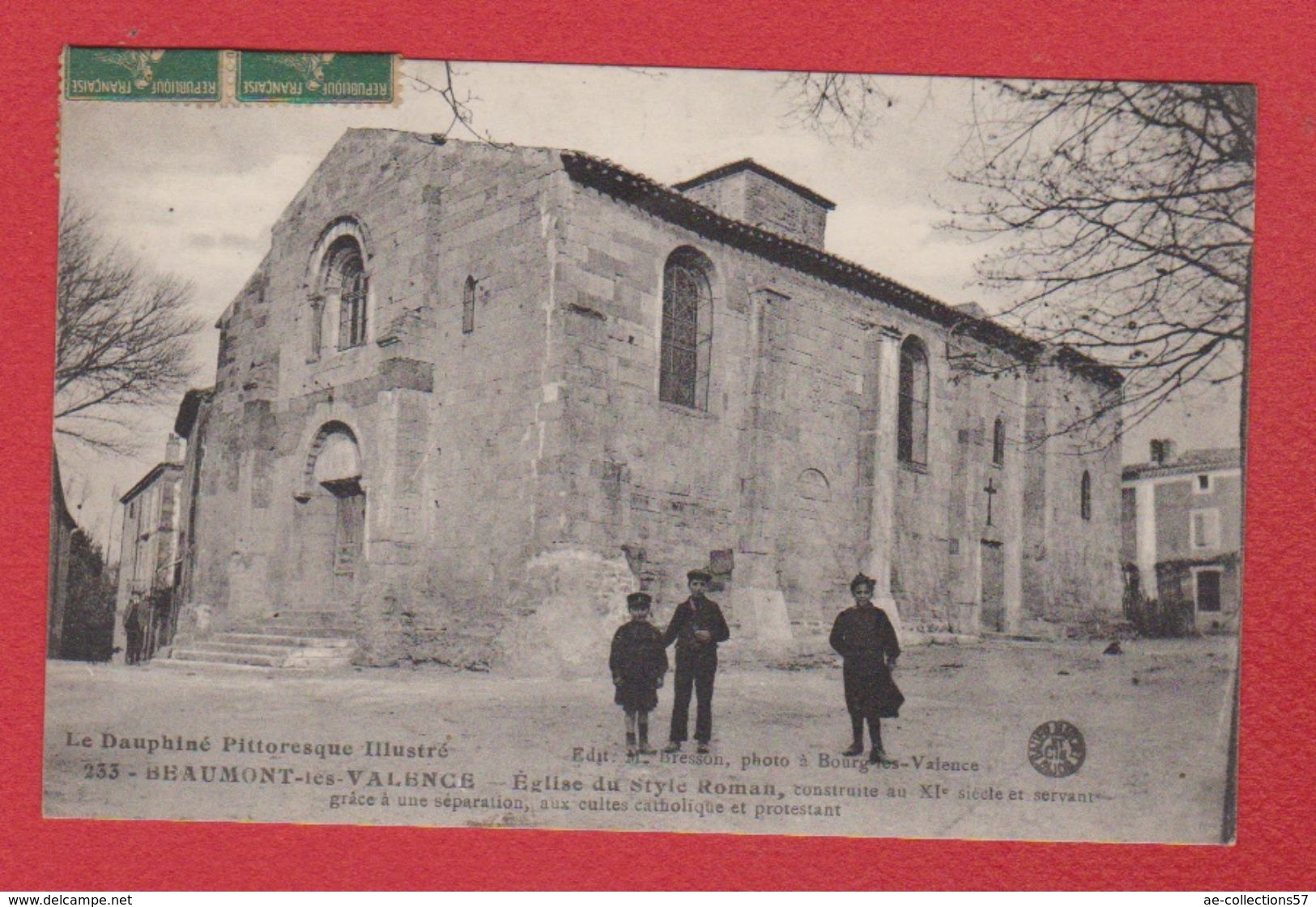 Beaumont Lès Valence --  Eglise Du Style Roman - Otros & Sin Clasificación