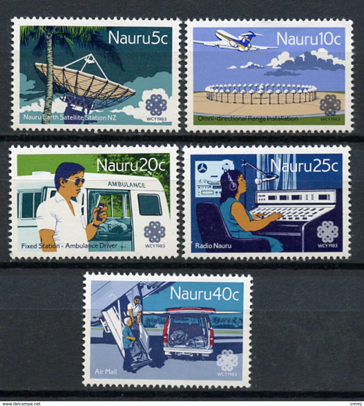 1983 - NAURU - Catg. Mi. 267/271 - NH - (R-SI.331.713 -  58) - Nauru