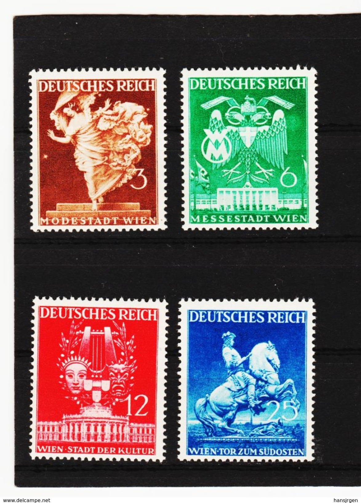 MAG1046  DEUTSCHES REICH 1941  MICHL 768/71  ** Postfrisch Siehe ABBILDUNG - Ungebraucht