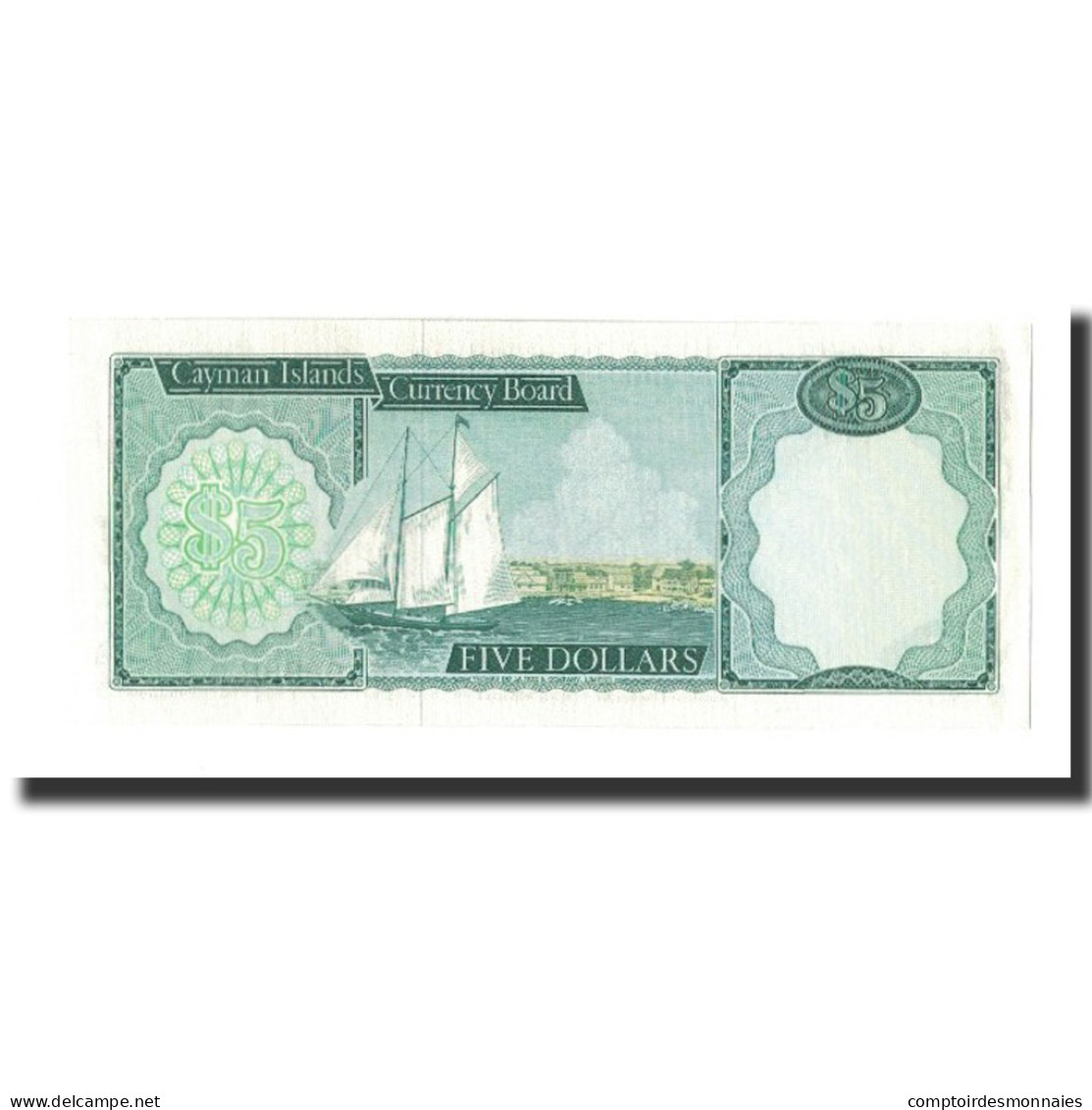 Billet, Îles Caïmans, 5 Dollars, L.1974, KM:6a, NEUF - Kaaimaneilanden