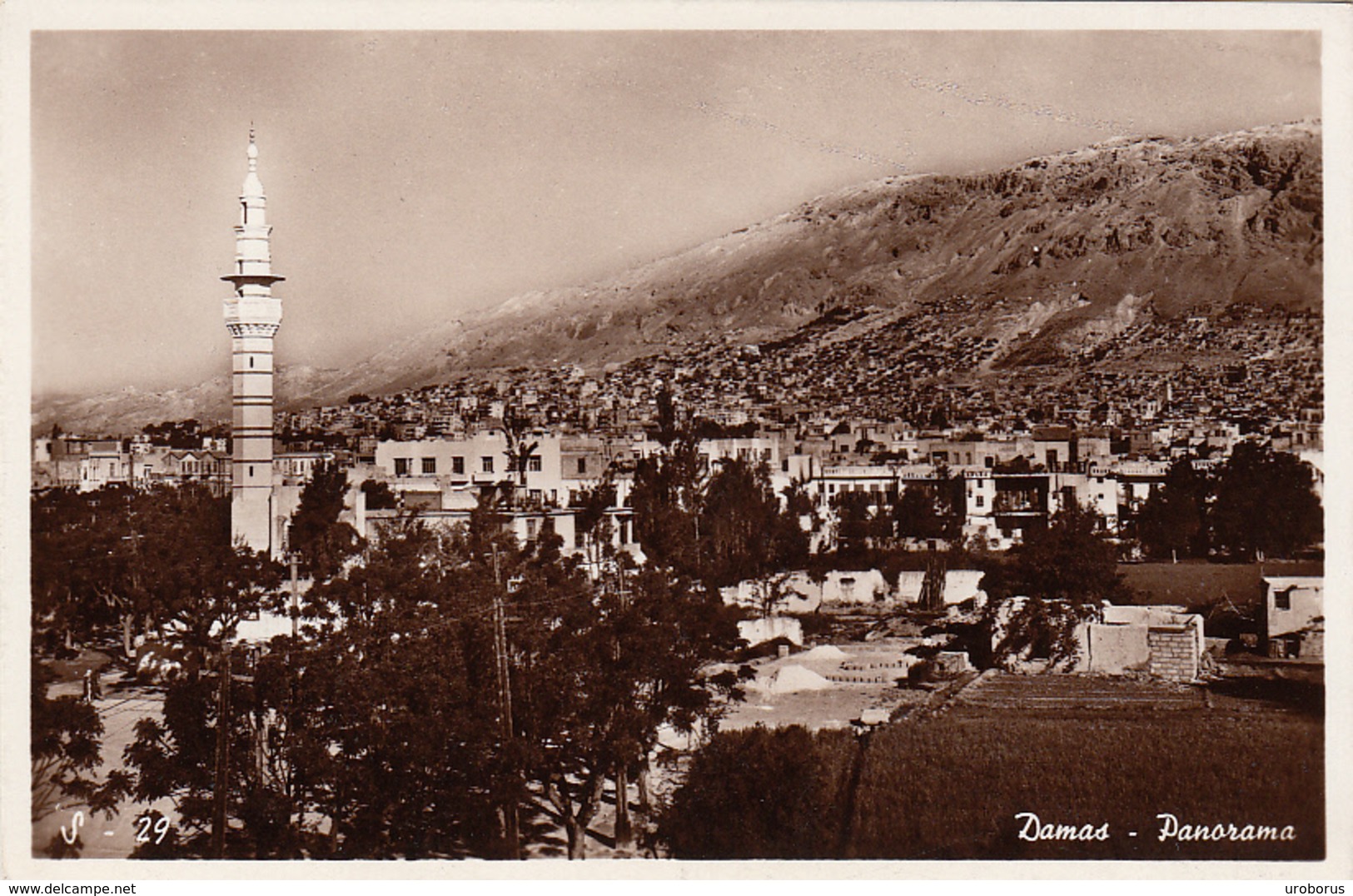 SYRIA - Damas - Panorama - Mosque - Siria