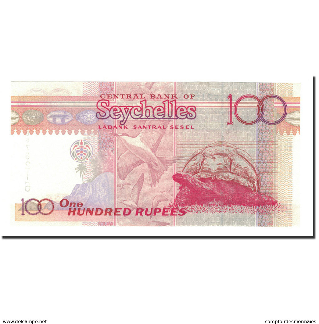 Billet, Seychelles, 100 Rupees, Undated (1998), KM:39, NEUF - Seychellen