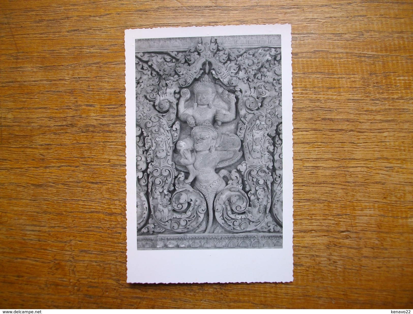 Carte Assez Rare , Phnon Penh , Musée National , Détail Du Linteau , Vishnu Sur Garuda - Cambodia