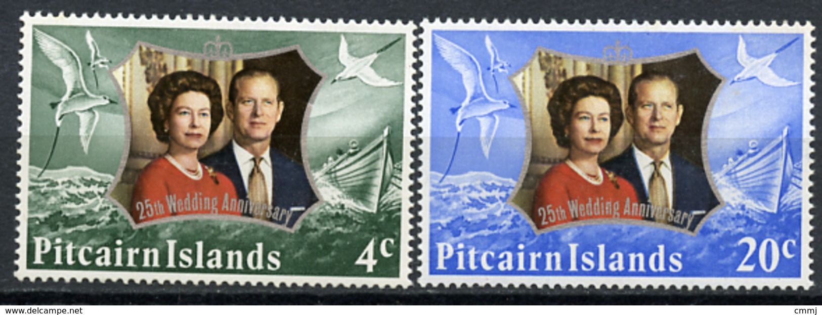 1970 - PITCAIRN INSLANDS - Catg. Mi. 127/128 - NH - (CW2427.08) - Pitcairn