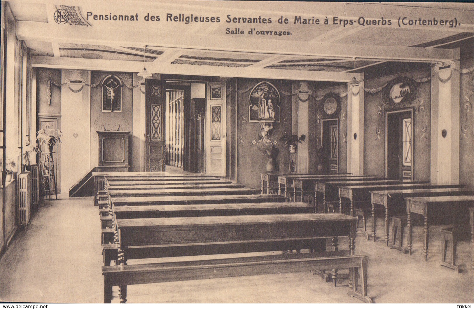 Erps Kwerps Pensionnat Des Religieuses Servantes De Marie à Erps Querbs (Cortenberg Kortenberg ) Salle D'ouvrages - Kortenberg