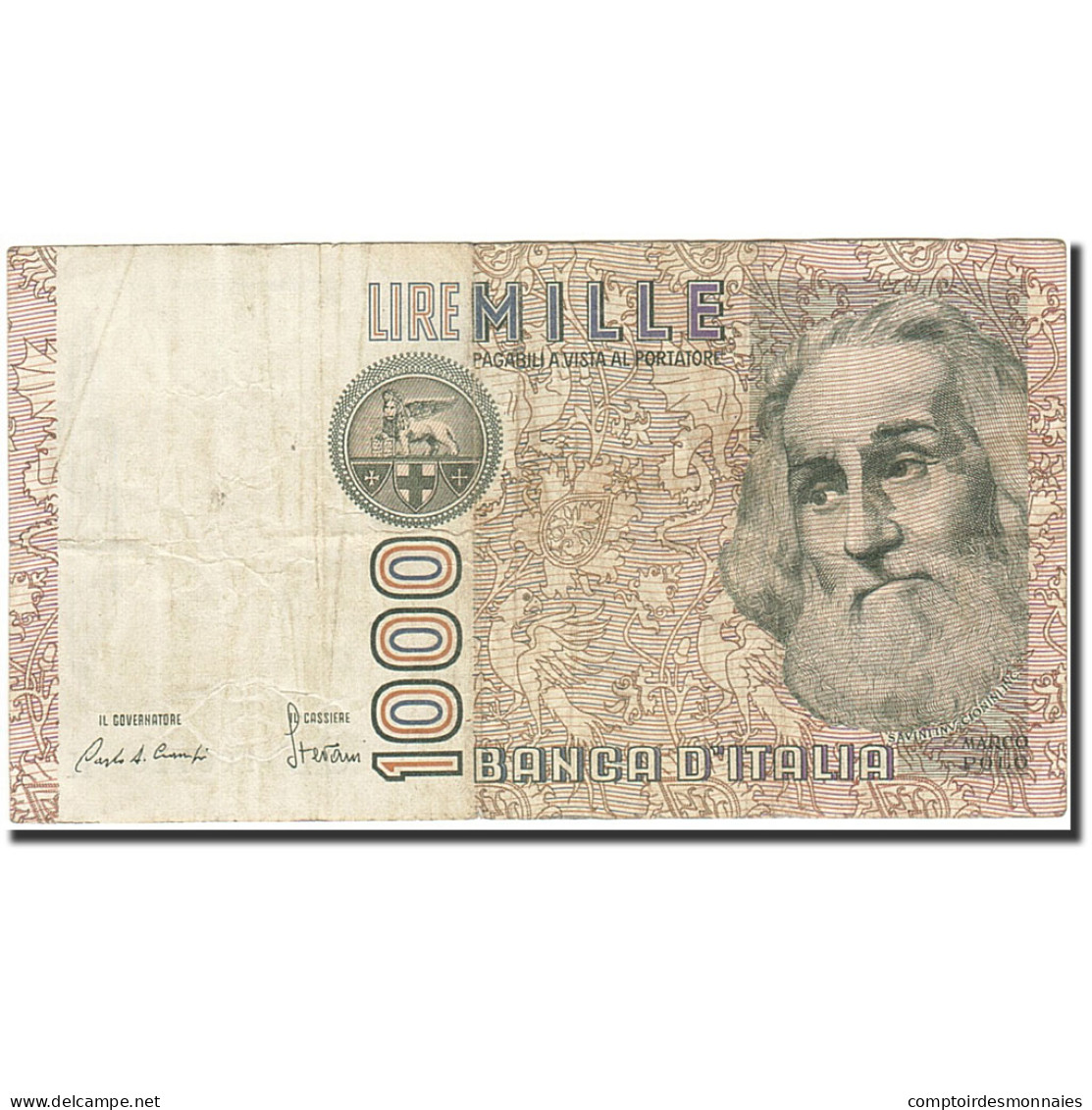 Billet, Italie, 1000 Lire, 1982-1983, 1982-01-06, KM:109a, TB - 1000 Lire
