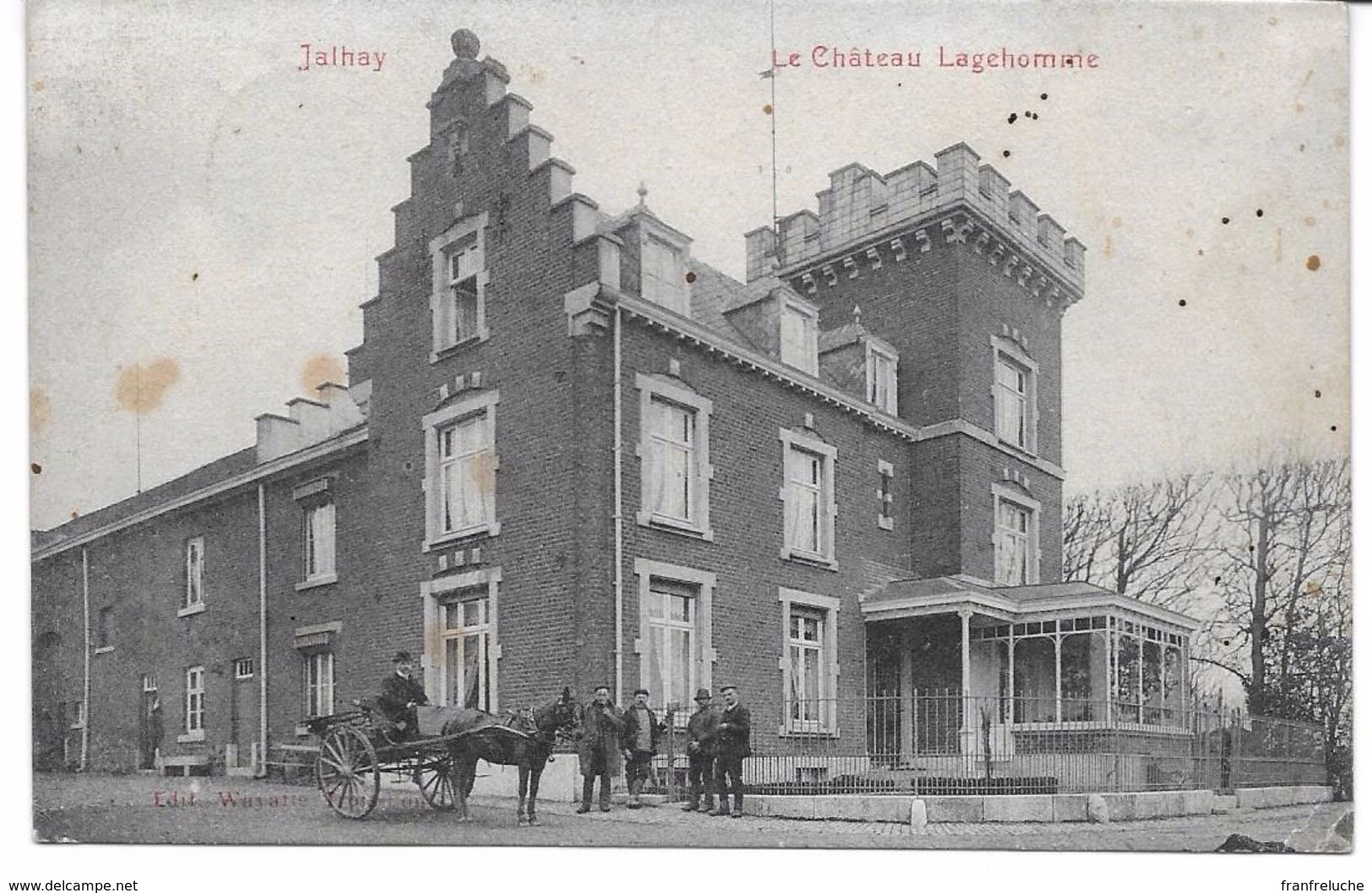 JALHAY (4845) Chateau Lagehomme Ou Sagehomme - Jalhay