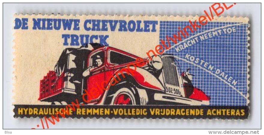 De Nieuwe Chevrolet Truck - Erinnophilie