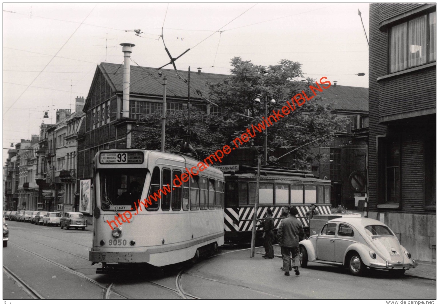 Tram 9050 - Photo 13x9cm - Chemin De Fer