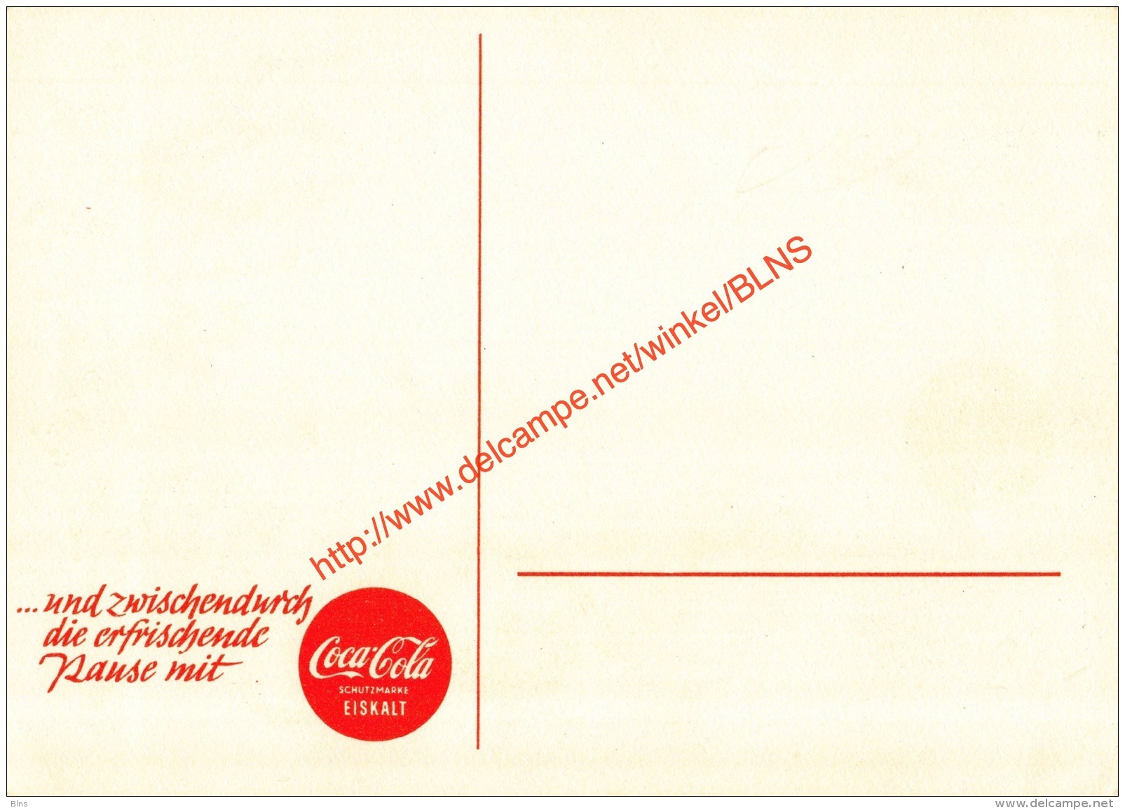 Trink Coca-Cola - Postkarten