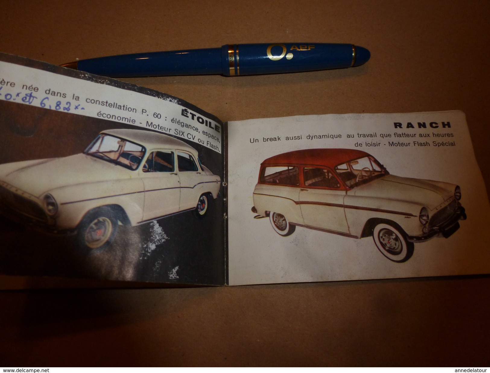1959-60  ARONDE SIMCA  ----> Catalogue 1959-1960 Encore Des Deluxe 6 1300 Et La Nouvelle P60 - Voitures