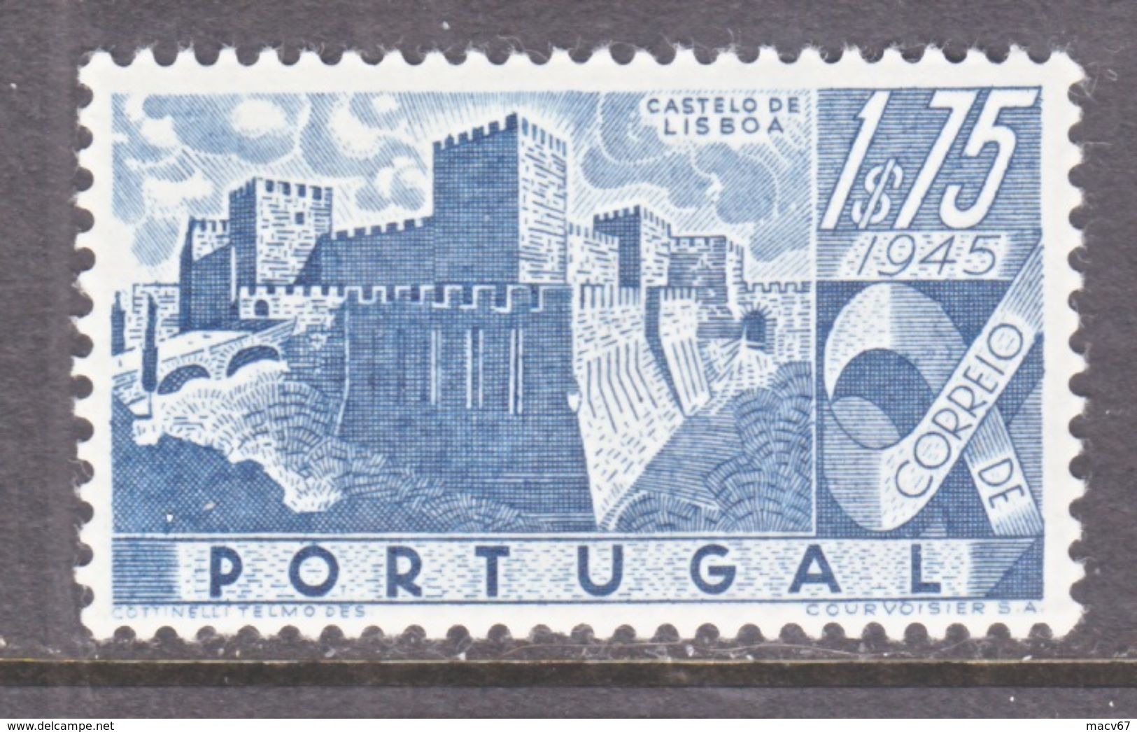 PORTUGAL  667   *  CASTLE - Unused Stamps