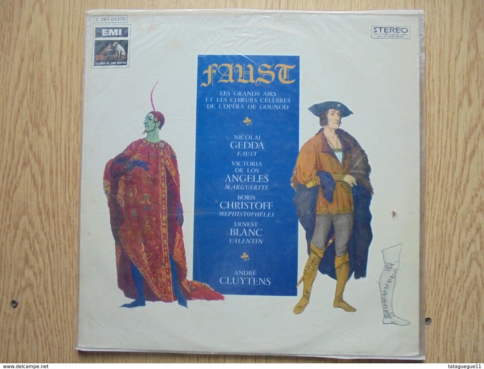 Disque Vinyle 33 Tours FAUST Opéra De Gounod - Opera