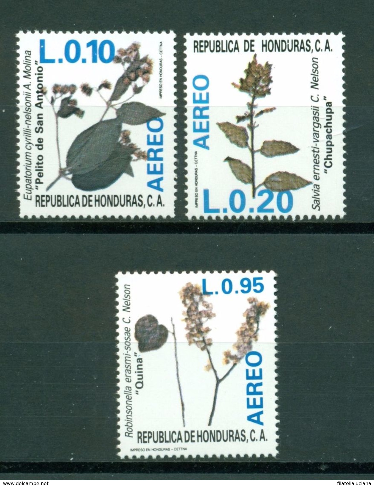 Honduras Scott #C755-757 MNH Flora - Honduras