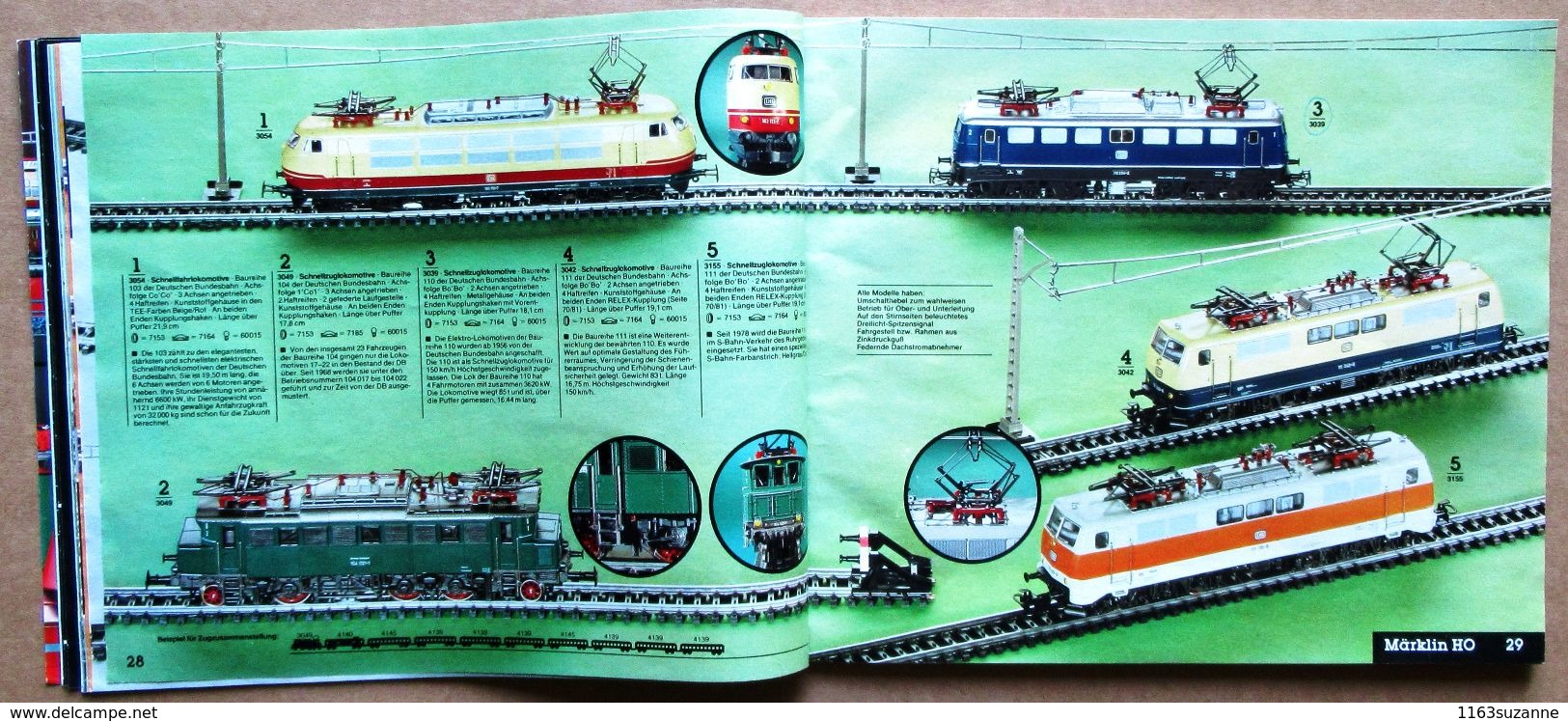 Catalogue Allemand MÄRKLIN 1981 : Trains Et Voitures électriques, Jeux De Construction... - Allemand