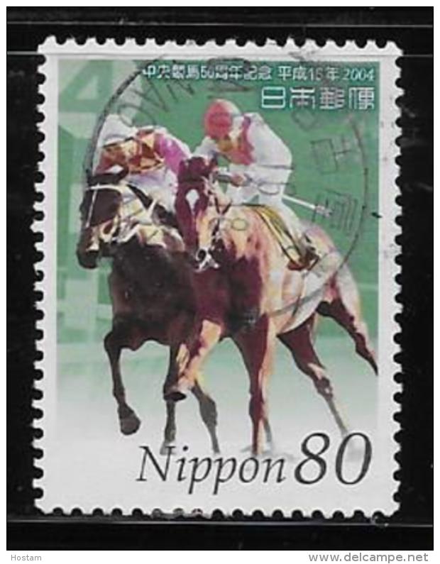 JAPAN 2004, SCOTT USED # 2886, JAPANESE RACING ASSOC. 58th ANNIV. - Oblitérés