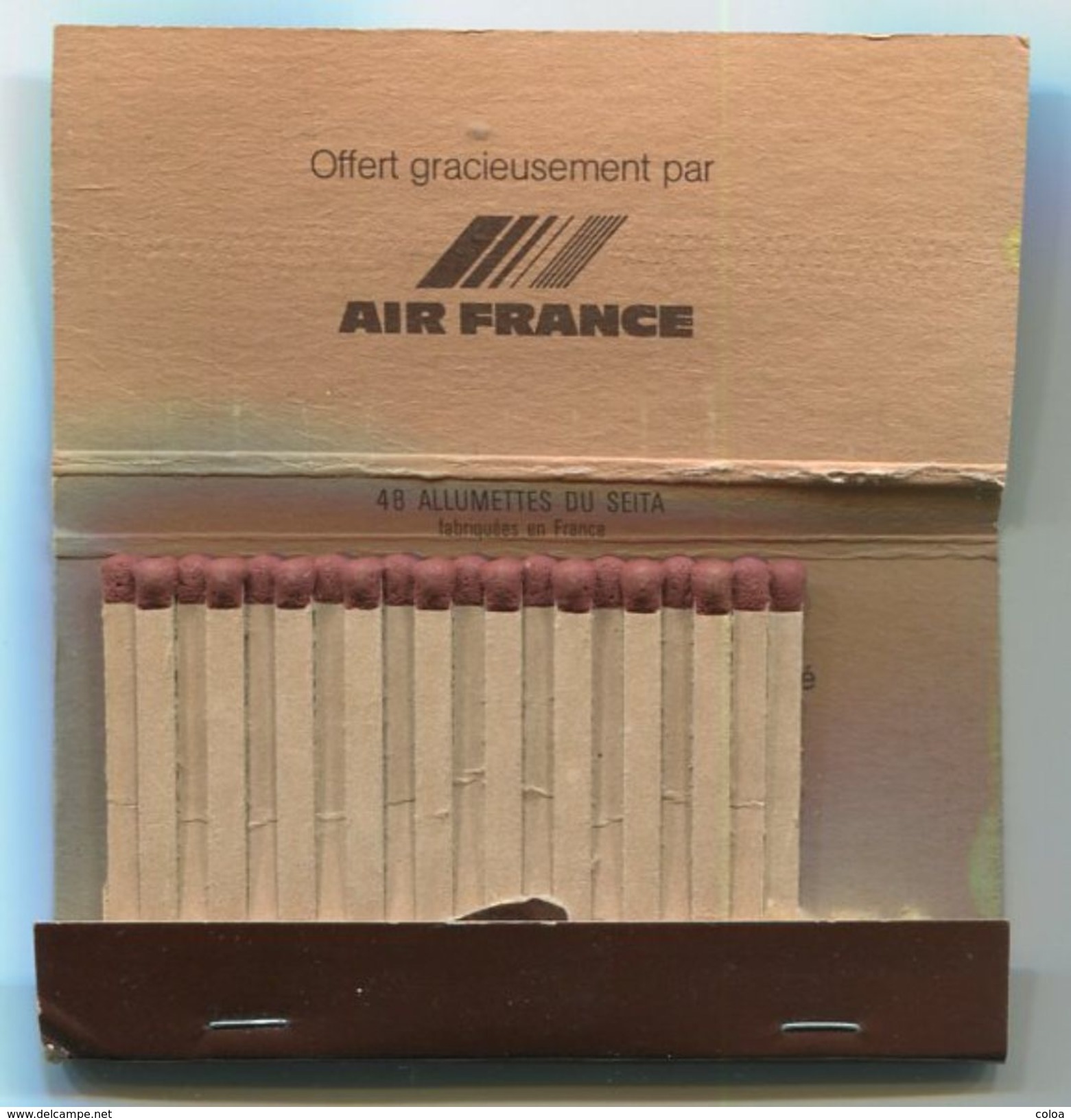 Pochette Allumettes Air France CONCORDE - Streichholzschachteln
