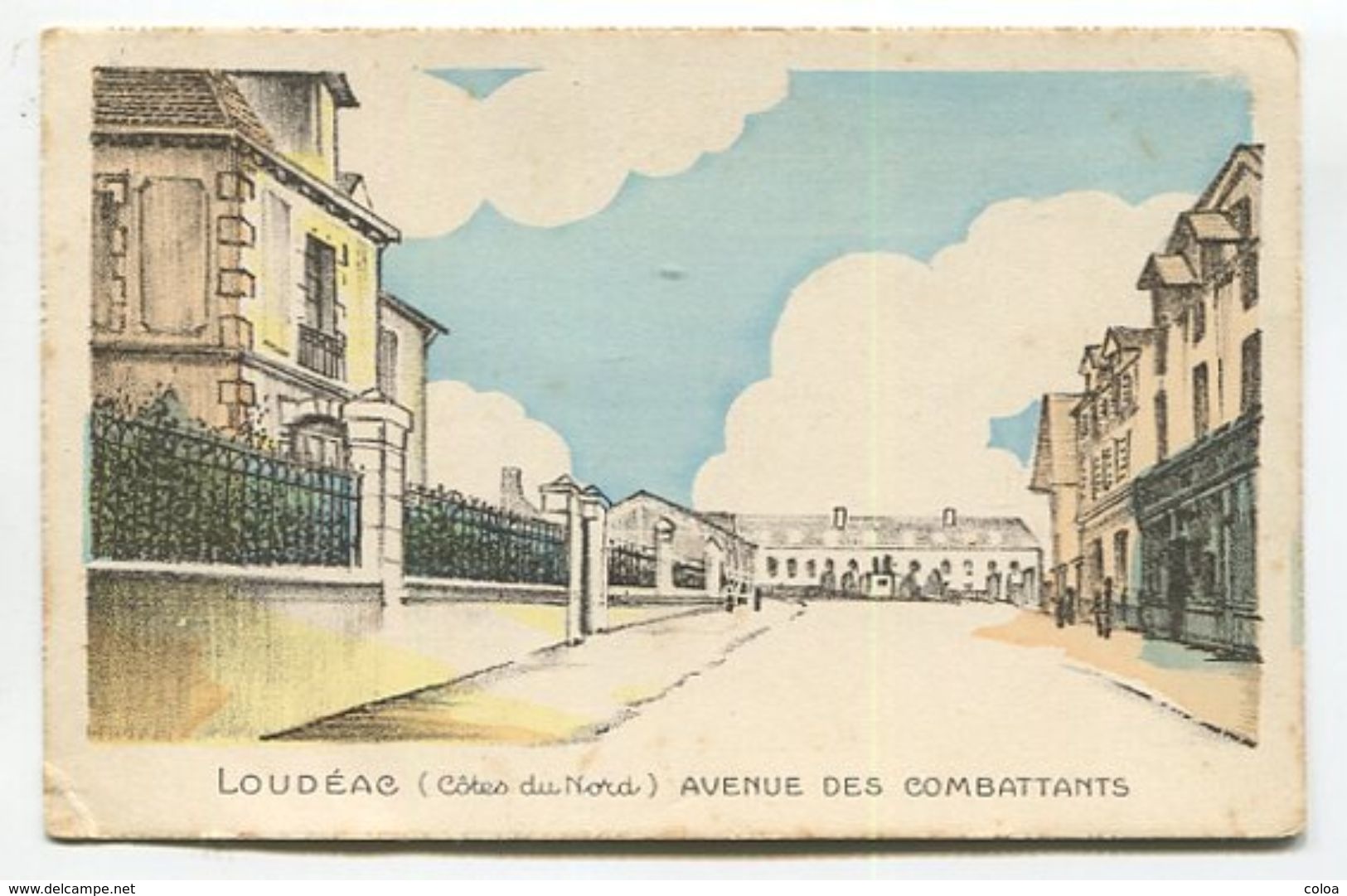 LOUDEAC Avenue Des Combattants - Loudéac