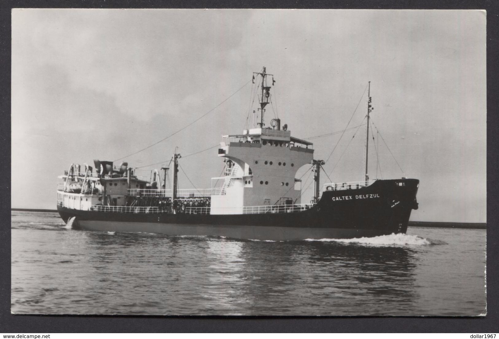 M/S CALTEX Delzijl 1955 -  NOT Used - See The 2  Scans For Condition( Originalscan ! ) - Pétroliers