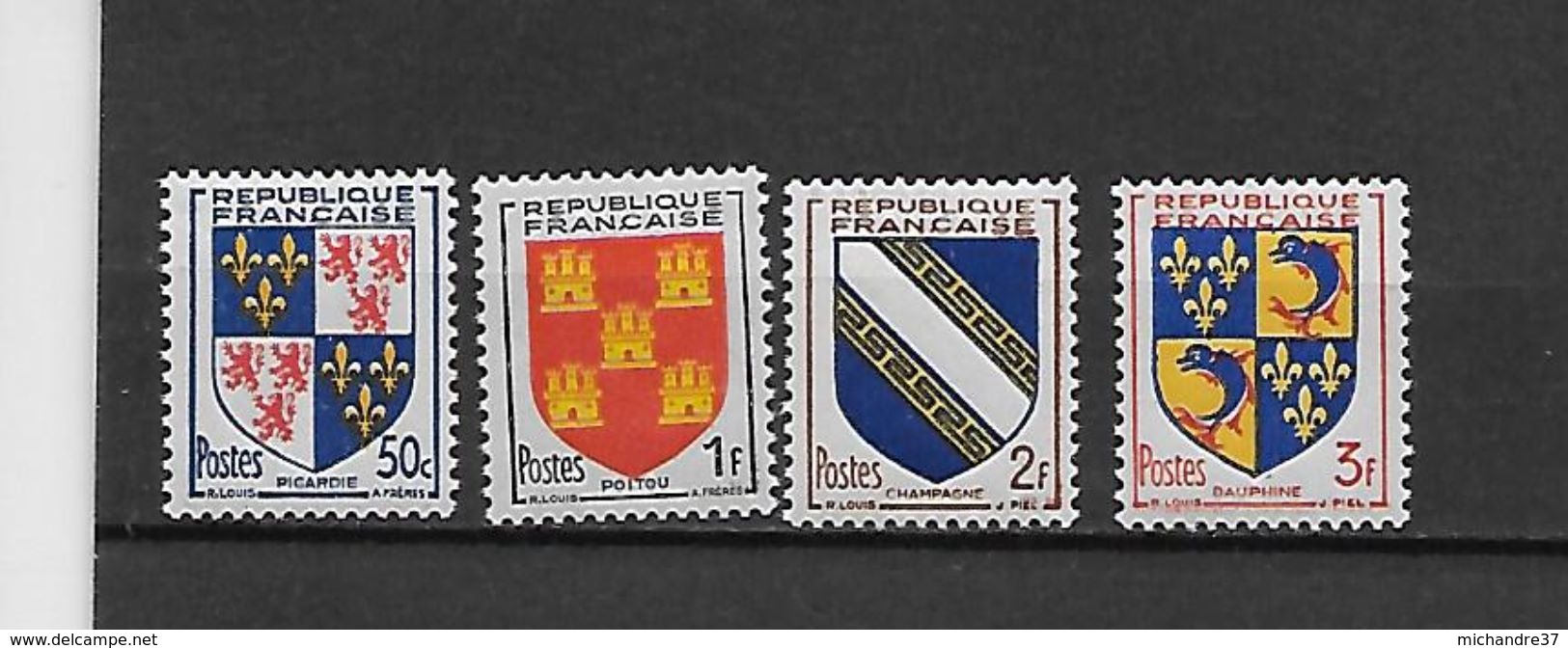 FRANCE 951 à 954 Neufs** - Unused Stamps