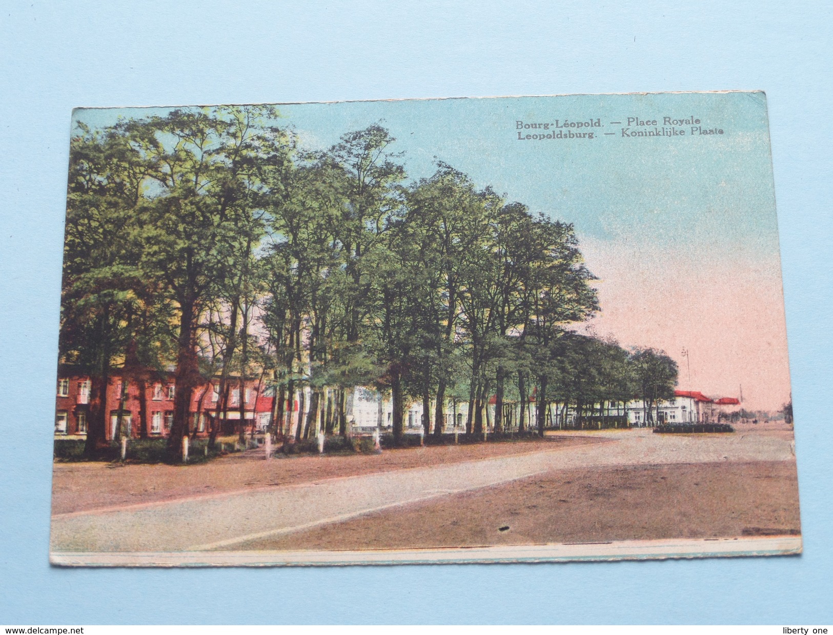 Koninklijke Plaats - Place Royale ( Loosvelt-Adeline ) Anno 1932 ( Zie Foto Details ) !! - Leopoldsburg (Camp De Beverloo)