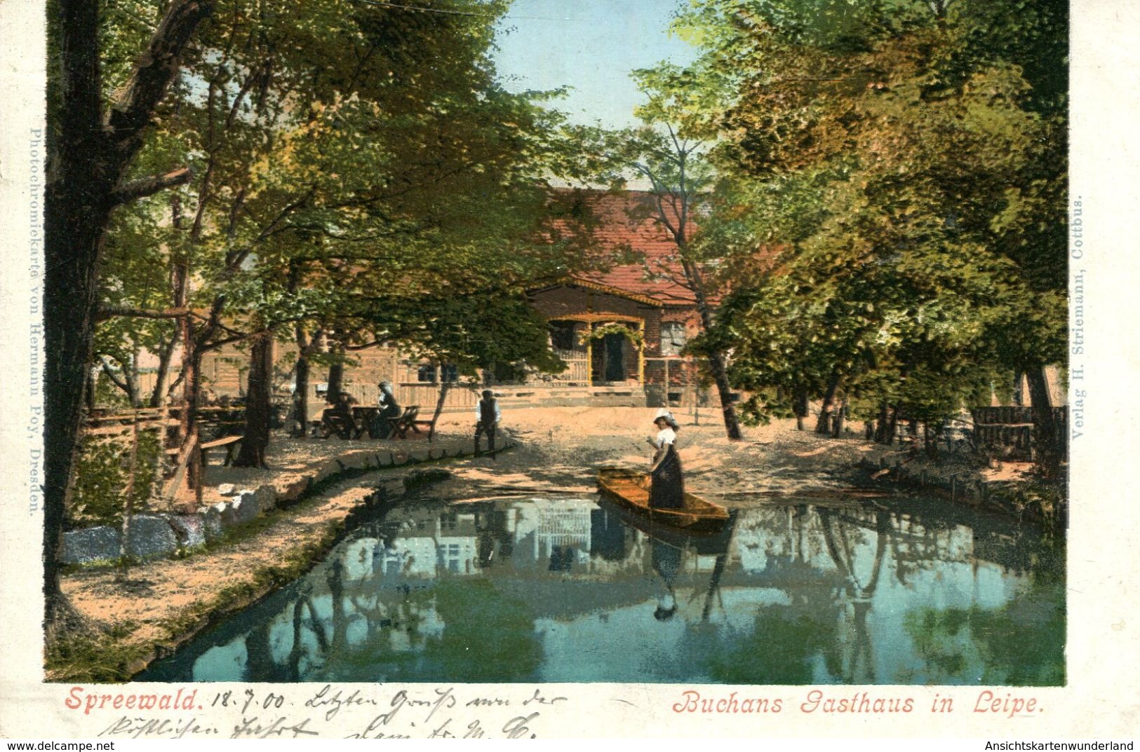 Spreewald - Buchans Gasthaus In Leipe 1900 (001384) - Luebbenau