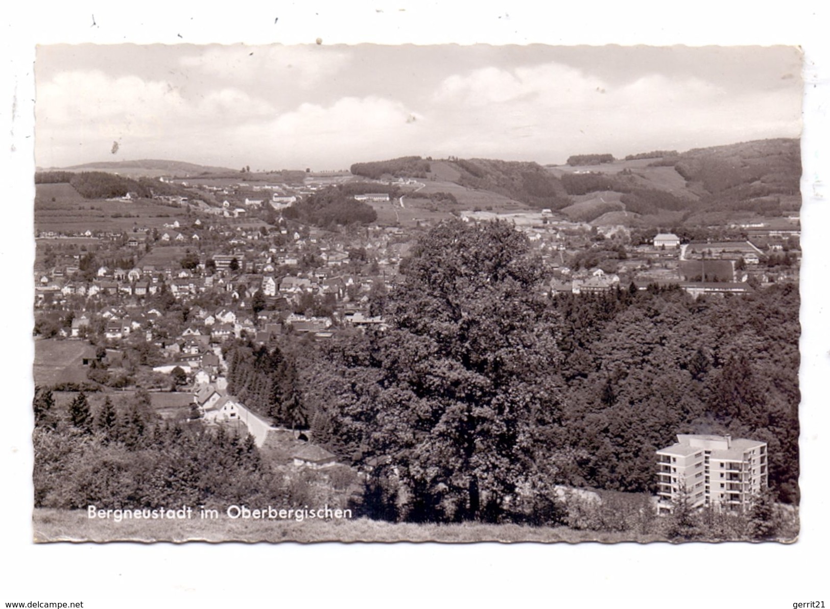 5275 BERGNEUSTADT, Panorama, 1963 - Bergneustadt