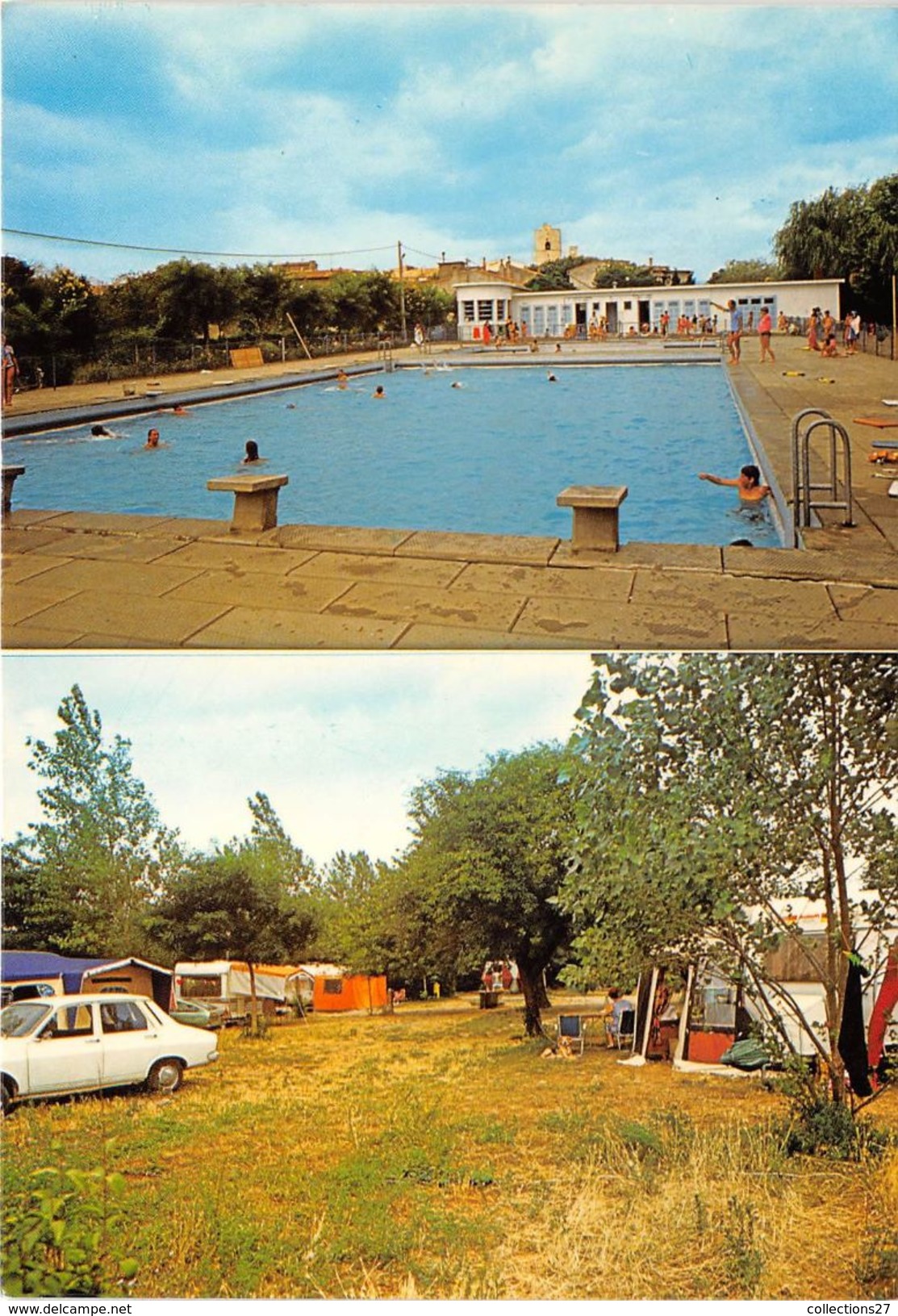 11-PEYRIAC- LA PISCINE ET LE CAMPING - Autres & Non Classés