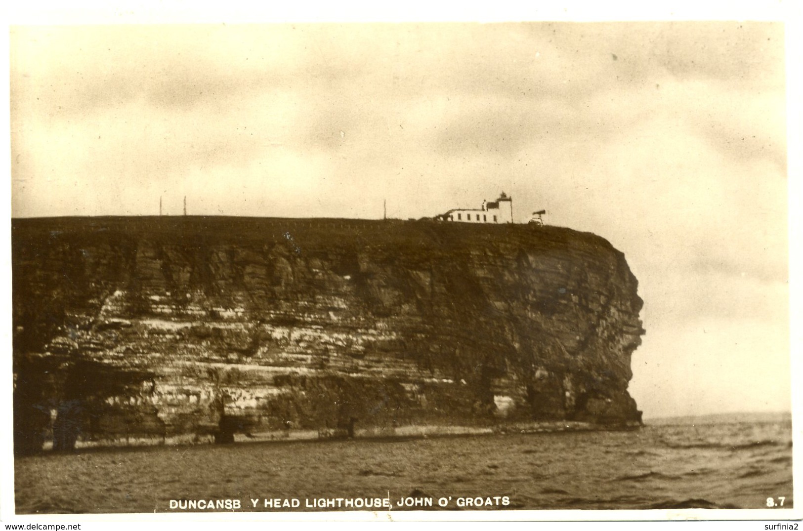 CAITHNESS - JOHN O' GROATS - DUNCANSBY HEAD LIGHTHOUSE RP Cai32 - Caithness