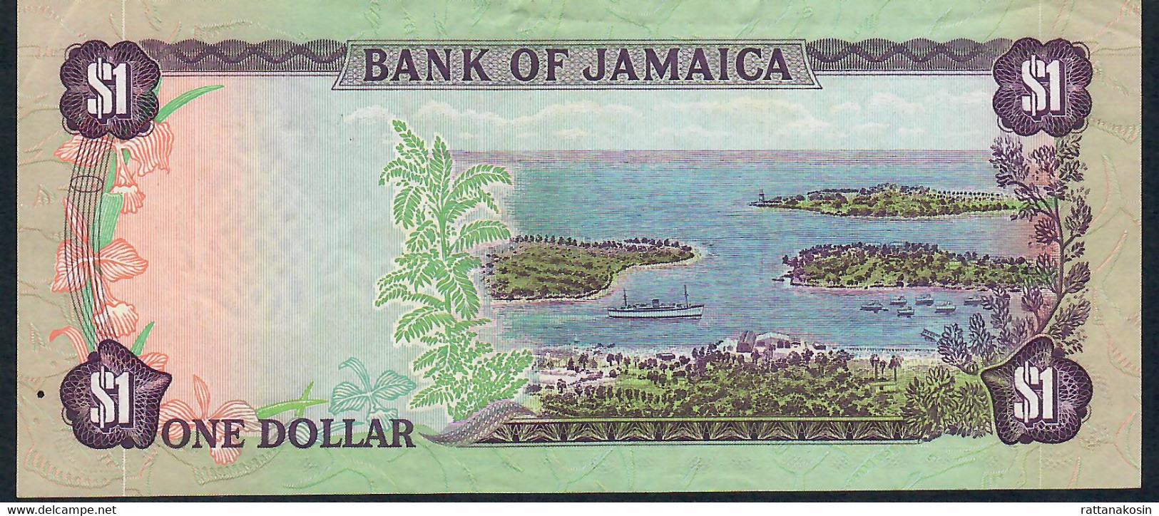 JAMAICA P59 1 DOLLAR 1960 #CY  Signature 3 VF NO P.h. ! - Jamaica