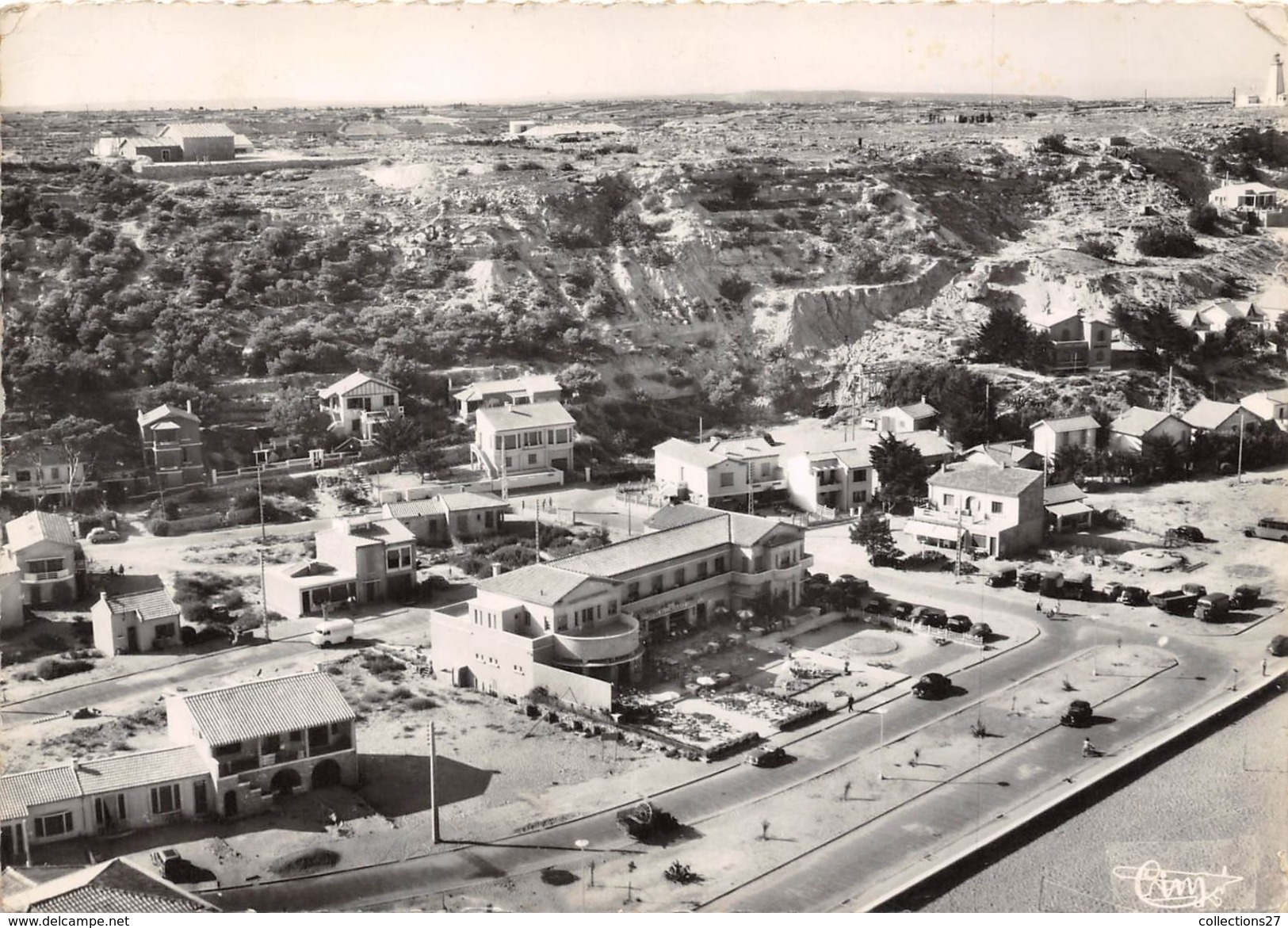 11-LEUCATE- VUE AERIENNE LES VILLAS ET LES HÔTELS - Leucate