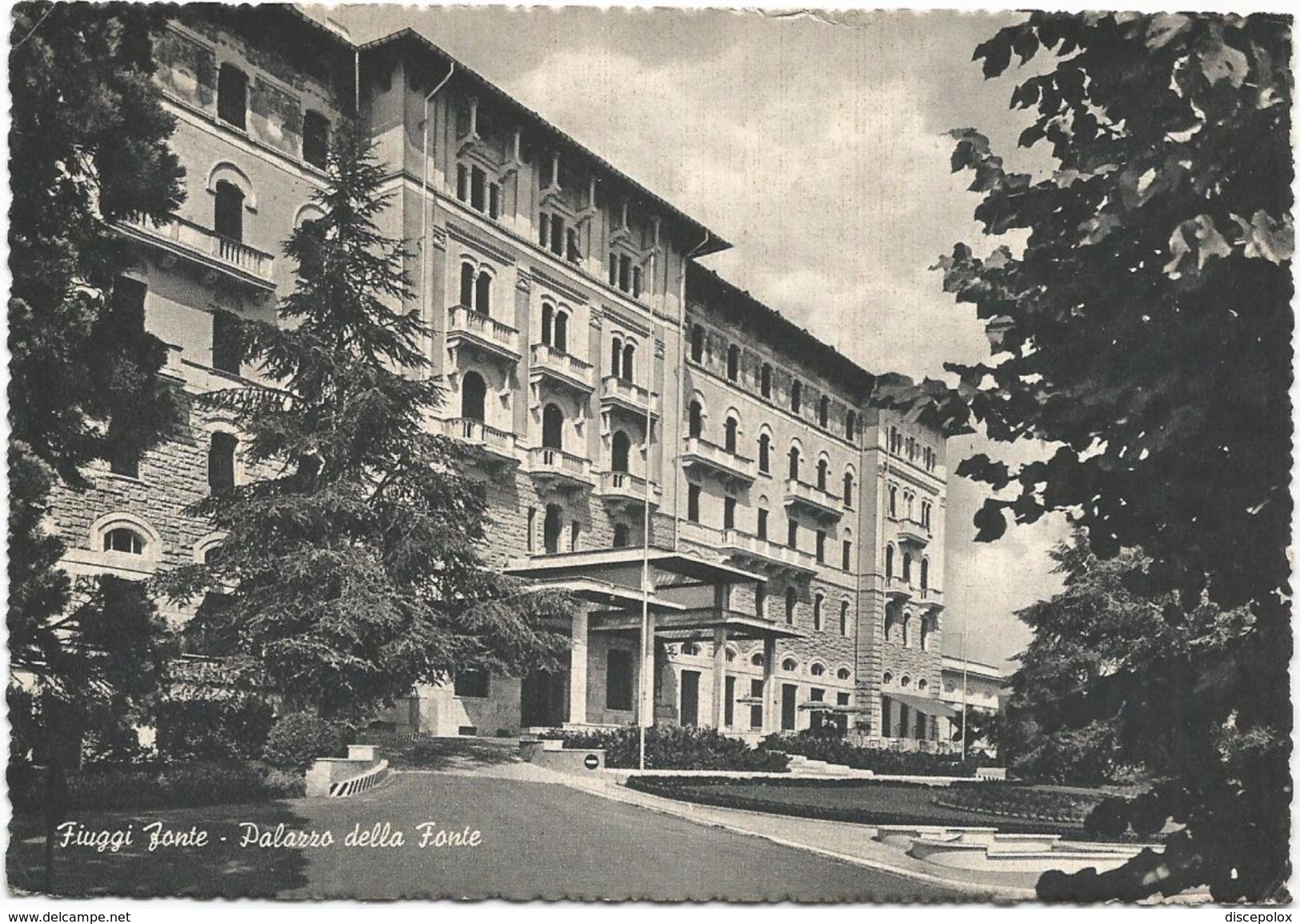 Z4351 Fiuggi Fonte (Frosinone) - Palazzo Della Fonte / Viaggiata 1961 - Altri & Non Classificati