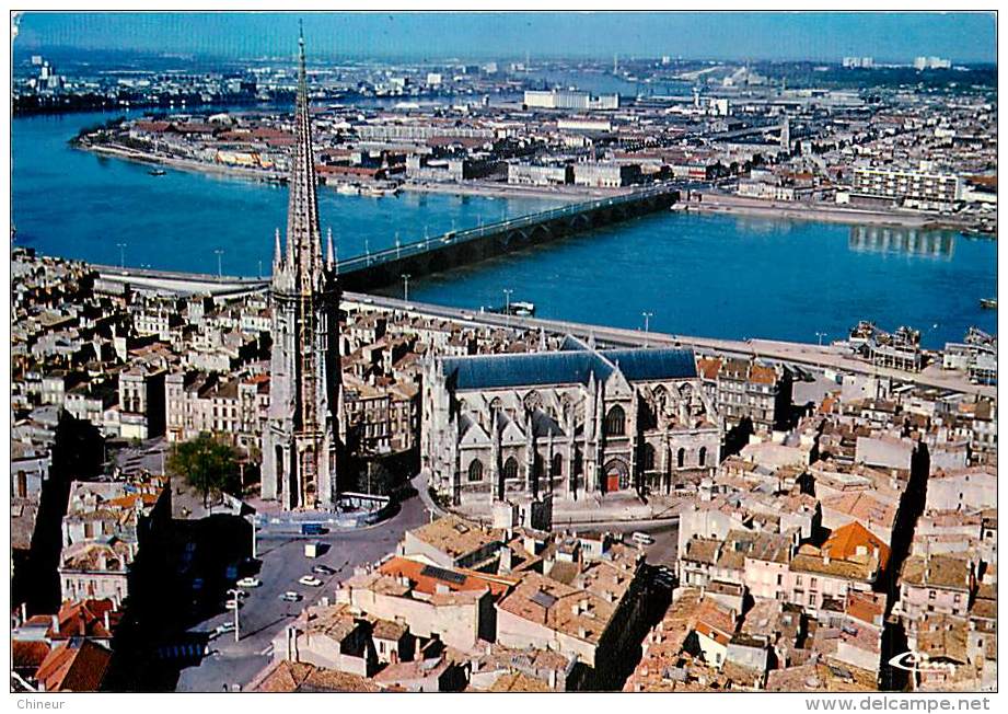 BORDEAUX VUE AERIENNE DU QUARTIER SAINT MICHEL - Bordeaux