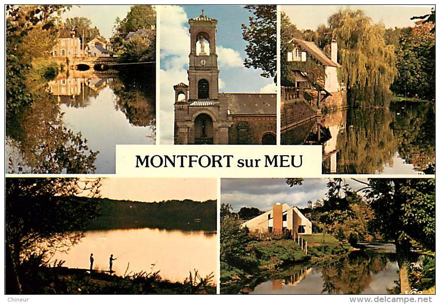 MONTFORT SUR MEU CARTE MULTIVUES - Other & Unclassified