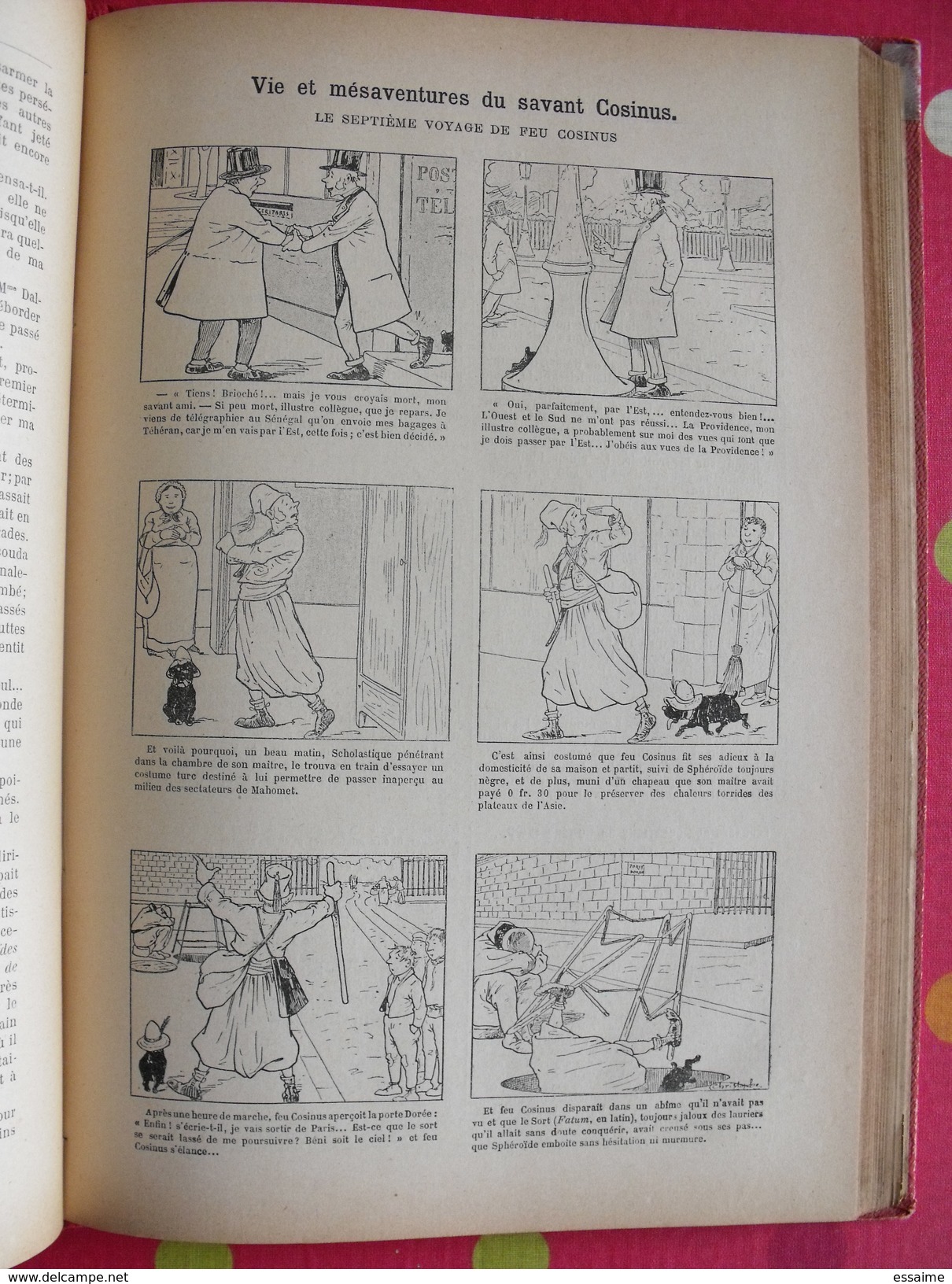 20 Numéros Reliés "le Petit Français Illustré" De 1889. Contient Le Roman L'engoulevent. Savant Cosinus Christophe - Autre Magazines