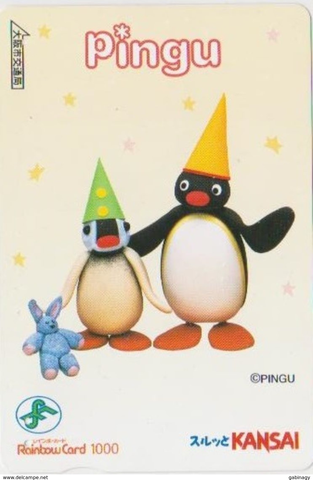 CARTOON - JAPAN - PREPAID TICKET - 137 - PINGU - COMIC - BD