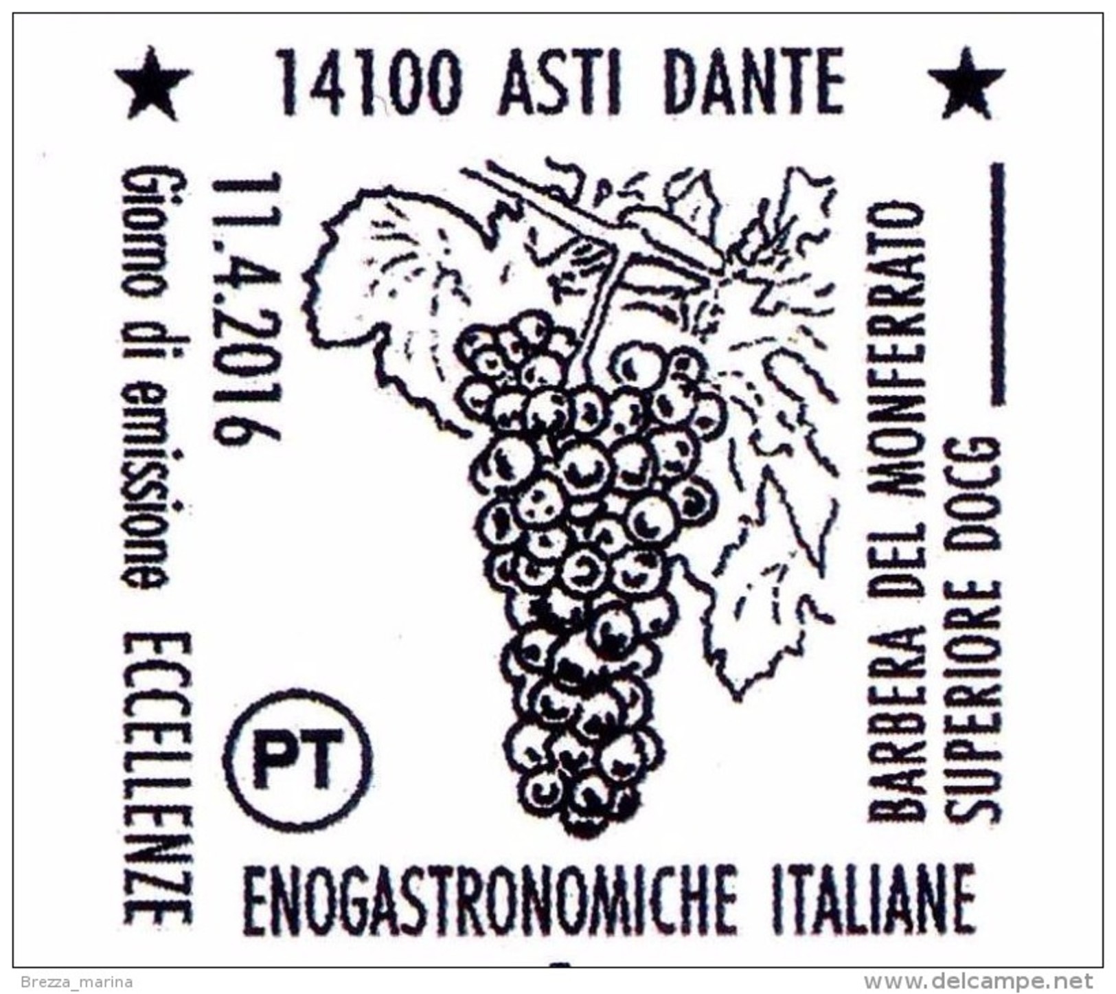 ITALIA - Usato - 2016 - Made In Italy: Vino DOCG - Barbera Del Monferrato Superiore - Asti (Piemonte) - 0,95 &euro; - 2011-20: Usati